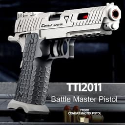 image-Tactical Master Pull Bolt Continuous Hair Throwing Shell Pistol Toy Gun Mechanical