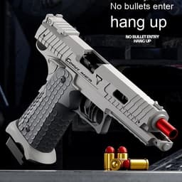 image-Tactical Master Pull Bolt Continuous Hair Throwing Shell Pistol Toy Gun Mechanical
