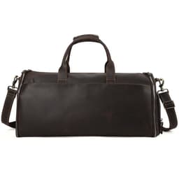 image-Large Capacity Retro Men Fitness Foldable Luggage Bag
