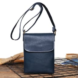 image-Men's Leather Shoulder Bag Women's Crazy Horse Leather Crossbody