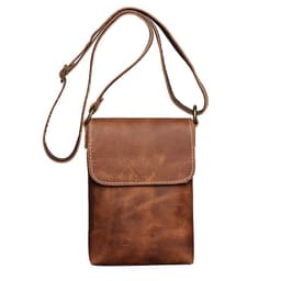 image-Men's Leather Shoulder Bag Women's Crazy Horse Leather Crossbody