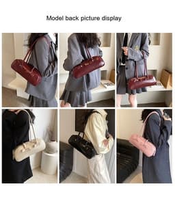 image-High Sense Fashionable Minority Design Underarm Portable Shoulder Bag