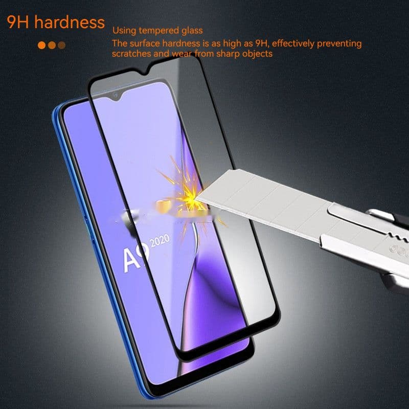 image-Full Screen Tempered Film Silk Screen Full Glue Cover Tempered Glass Protector