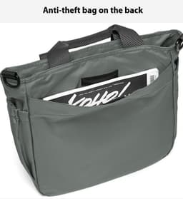 image-Business Shoulder Bag Men's Casual Multi-layer Large Capacity