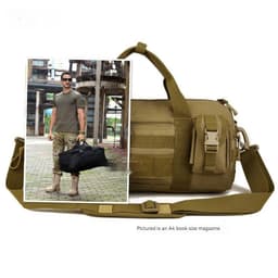 image-K319 Capacity Waterproof IPAD Crossbody Handbag