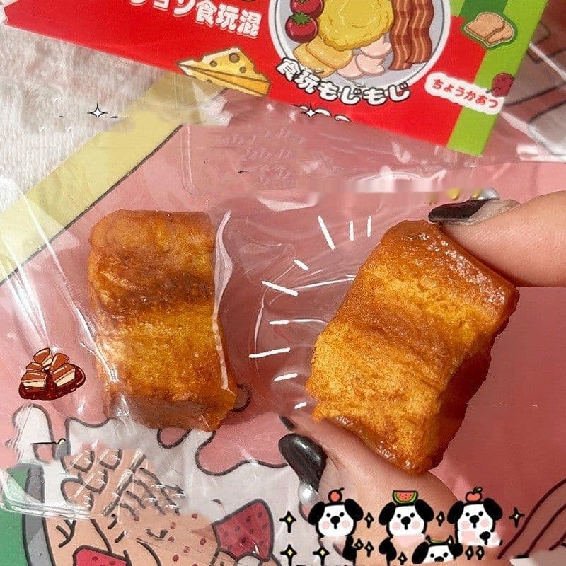 image-Soft Rubber Toy Large Simulation Food