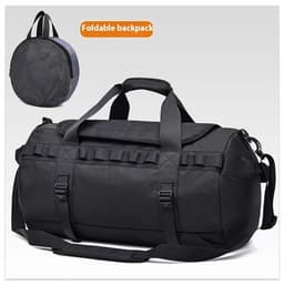 image-Men's Large Capacity Outdoor Camping Hiking Bag Portable Cross-body Shoulders Dry Wet Separation Men's Storage