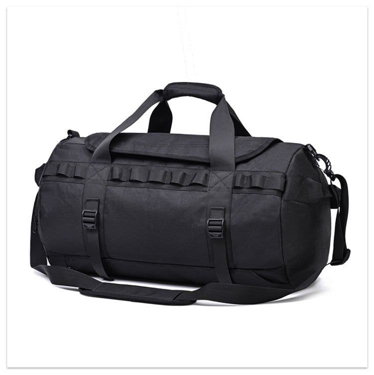 image-Men's Large Capacity Outdoor Camping Hiking Bag Portable Cross-body Shoulders Dry Wet Separation Men's Storage