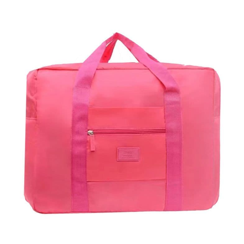 image-Folding Travel Buggy Bag Unisex Jacquard Bag Clothes Bag