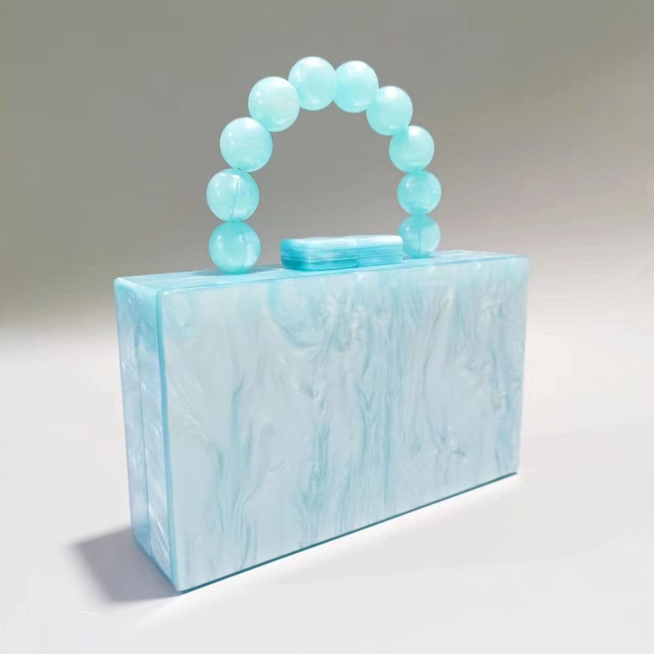 image-Women's Fashion Pearlescent Acrylic Evening Bag