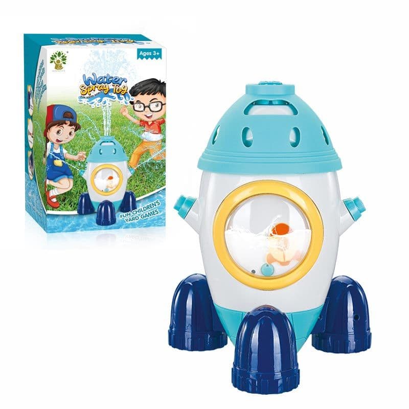 image-Sprinkler Outdoor Water Spray Toy Garden Water Toys Summer Yard Cartoon Splash Sprinkler Baby Bath Toy For Kids