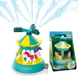 image-Sprinkler Outdoor Water Spray Toy Garden Water Toys Summer Yard Cartoon Splash Sprinkler Baby Bath Toy For Kids