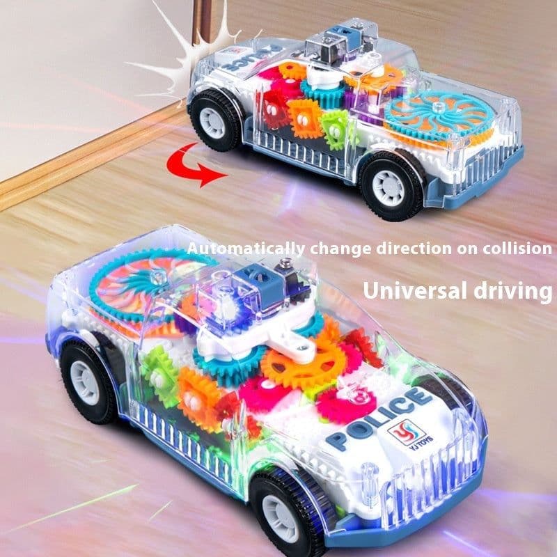 image-Children's Toy Transparent Body Simulation Siren Sound Children's Electric Toy