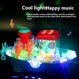 image-Children's Toy Transparent Body Simulation Siren Sound Children's Electric Toy