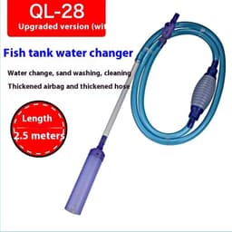 image-Fish Tank Water-absorbing Machine Siphon Tube Manual Water Exchange Suction Wall-hung Urinal