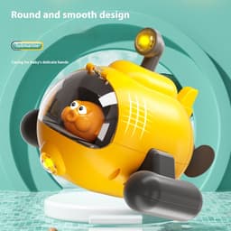 image-Water Toys Luminous Catapult Submarine Bath Toys