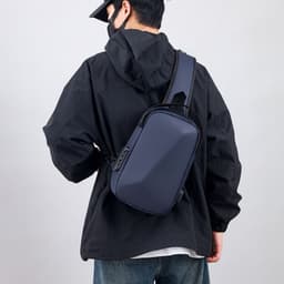 image-Large Capacity Outdoor Cycling Crossbody Bag Men