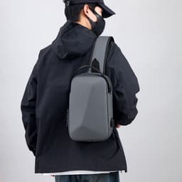 image-Large Capacity Outdoor Cycling Crossbody Bag Men