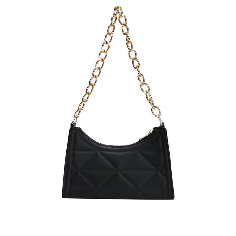 image-Diamond Retro Textured Bag Women's Chain