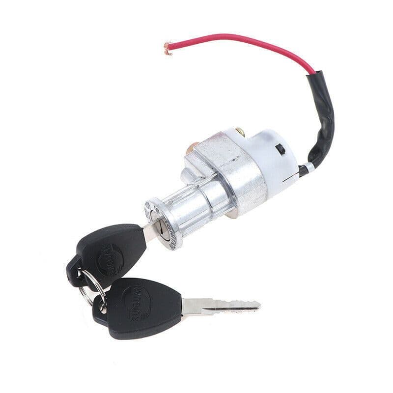 image-Silver Fish Type Electric Bicycle Lithium Battery Box Lock Qianhe Heart-shape Lock