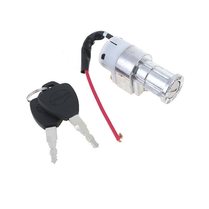 image-Silver Fish Type Electric Bicycle Lithium Battery Box Lock Qianhe Heart-shape Lock