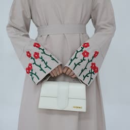 image-Dubai Middle East Turkey Dubai Flower Embroidery Series Elegant Dress