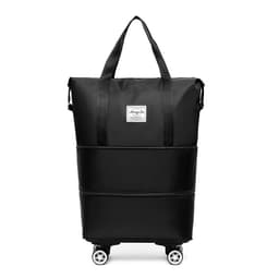 image-Double-layer Extended Large Capacity Travel Bag Dry Wet Separation Lightweight Maternity Package Coverable Handle