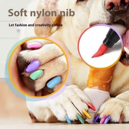 image-Beauty Paint Pen Graffiti Hook Line Three-in-one Soft Head Nail Brush