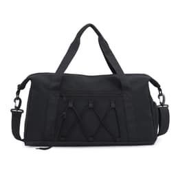 image-Korean Style Simple Large Capacity Denim Underarm Tote Bag