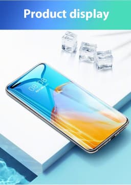 image-Mobile Phone Film Real Me Electroplating HD High Aluminum Full Screen
