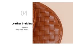 image-Crossbody Woven Bag New Premium Versatile Women's Bag