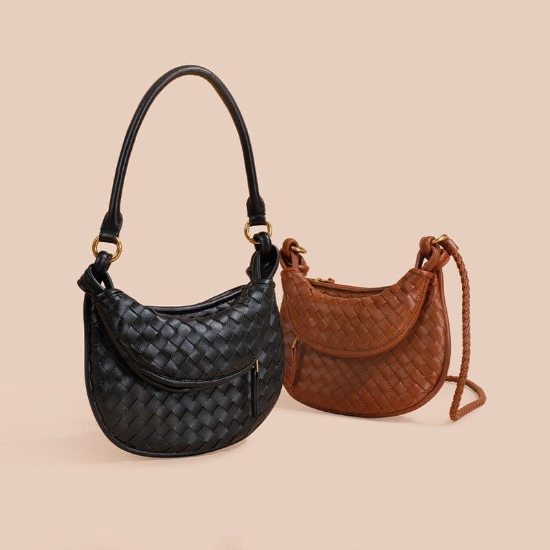 image-Crossbody Woven Bag New Premium Versatile Women's Bag