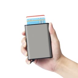 image-RFID Aluminum Alloy Automatic Pop-up Storage Box Coin Paper Money