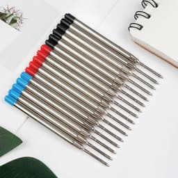 image-Metal Refill Total Length 99mm Metal Ball Point Pen Core
