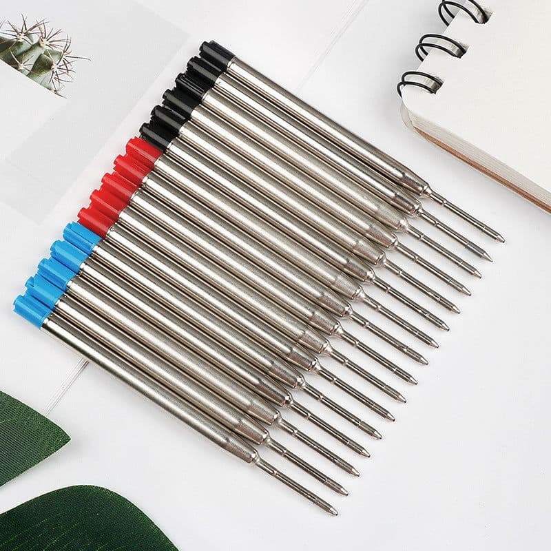 image-Metal Refill Total Length 99mm Metal Ball Point Pen Core