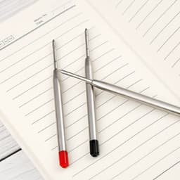image-Metal Refill Total Length 99mm Metal Ball Point Pen Core