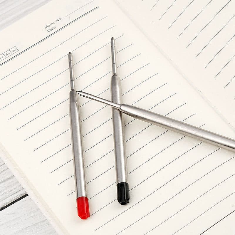image-Metal Refill Total Length 99mm Metal Ball Point Pen Core