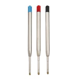 image-Metal Refill Total Length 99mm Metal Ball Point Pen Core