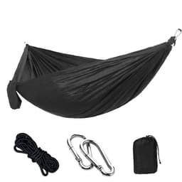 image-Parachute Cloth Hammock Outdoor 210T Nylon Camping Double
