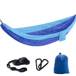 image-Parachute Cloth Hammock Outdoor 210T Nylon Camping Double