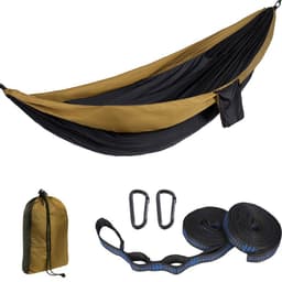 image-Parachute Cloth Hammock Outdoor 210T Nylon Camping Double