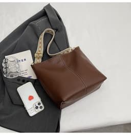image-New Simple Leisure Bucket Bag Minority Fashion Shoulder Bag