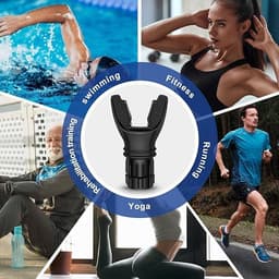 image-Breathing Trainer Respirator Fitness Equipment Exercise Lung Face Mouthpiece For Household Healthy Care Accessories