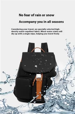 image-Women's Fashion Leisure Travel Large-capacity Backpack
