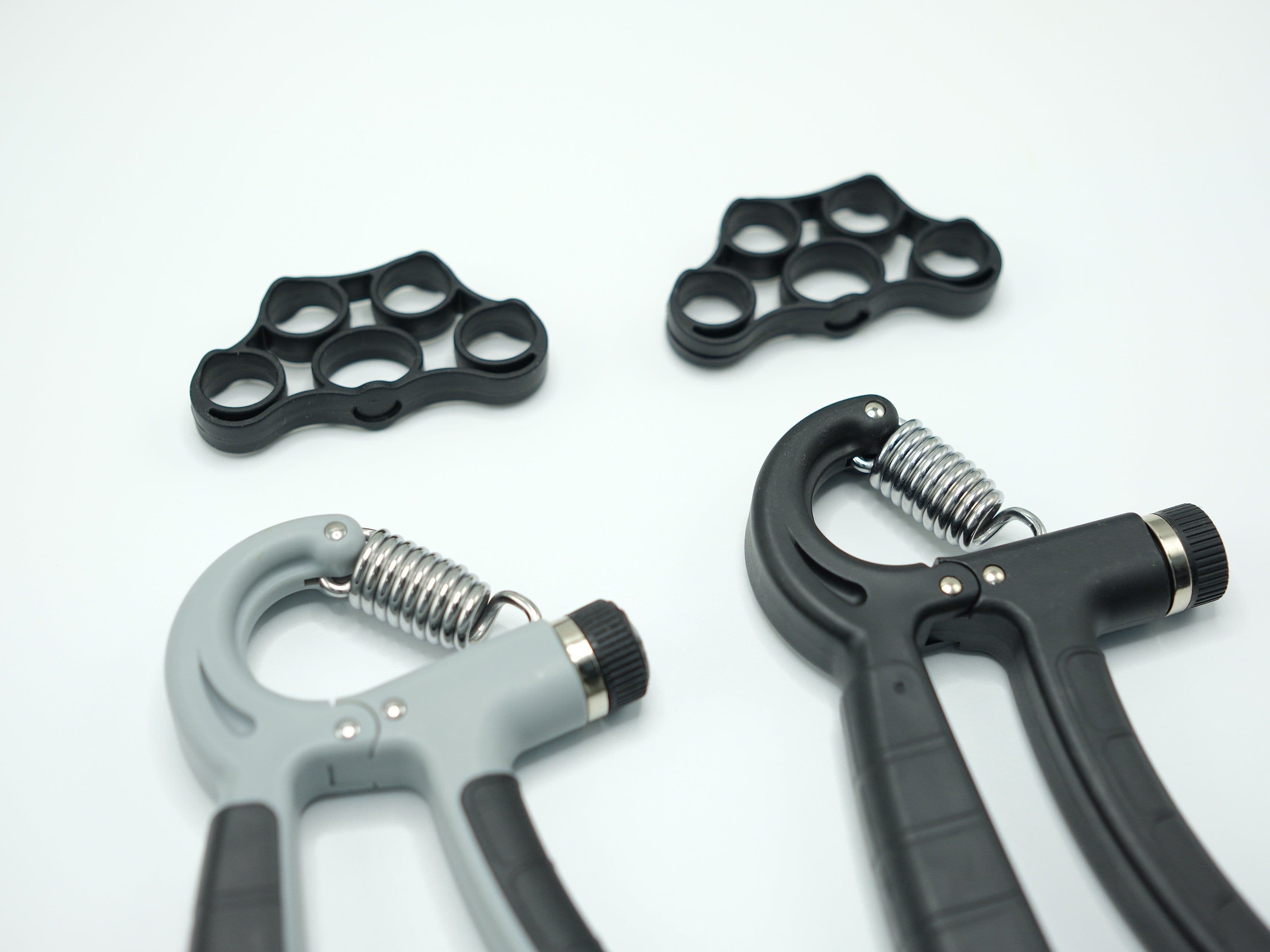 image-Hand Grip Adjustable Trainer Gripper Strengthener Gym Strength Exerciser Adjustable Heavy Gripper Fitness Hand Exerciser Grip Wrist Training Increase Strength Spring Finger Pinch Carpal Expander
