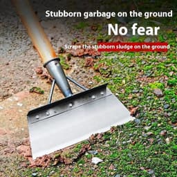 image-Multifunctional Outdoor Garden Cleaning Shovel Weed Cleaner Tool Thickened Saw Blade Steel