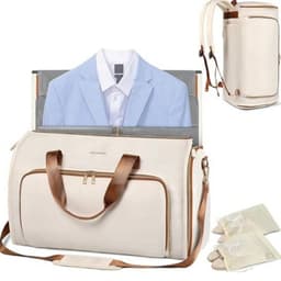 image-Convertible Cloth Wear-resistant Folding Storage Garment Suit Bag Crossbody Rotatable Backpack