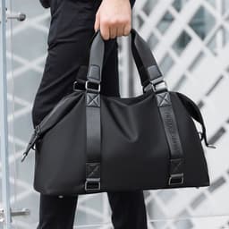 image-Oxford Cloth Gym Bag Men And Women