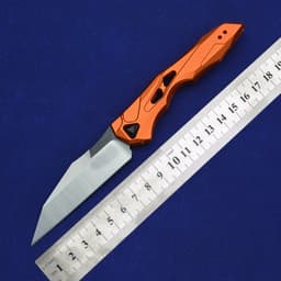 image-High Hardness Sharp Folding SST Fruit Knife Outdoor Camping Tools