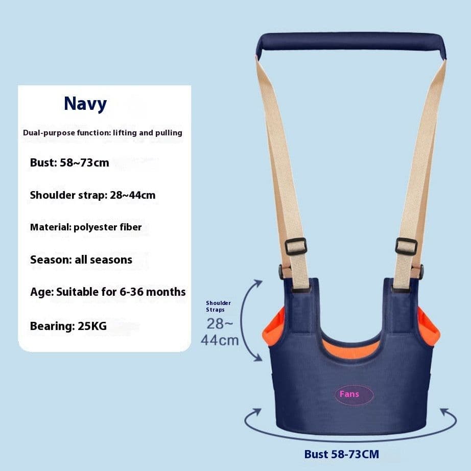 image-Multifunctional Breathable Walking Wings Infant Protection Anti-strangulation Hand Holding Rope